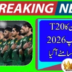 Pakistans announce T20 World Cup 2026 Squad
