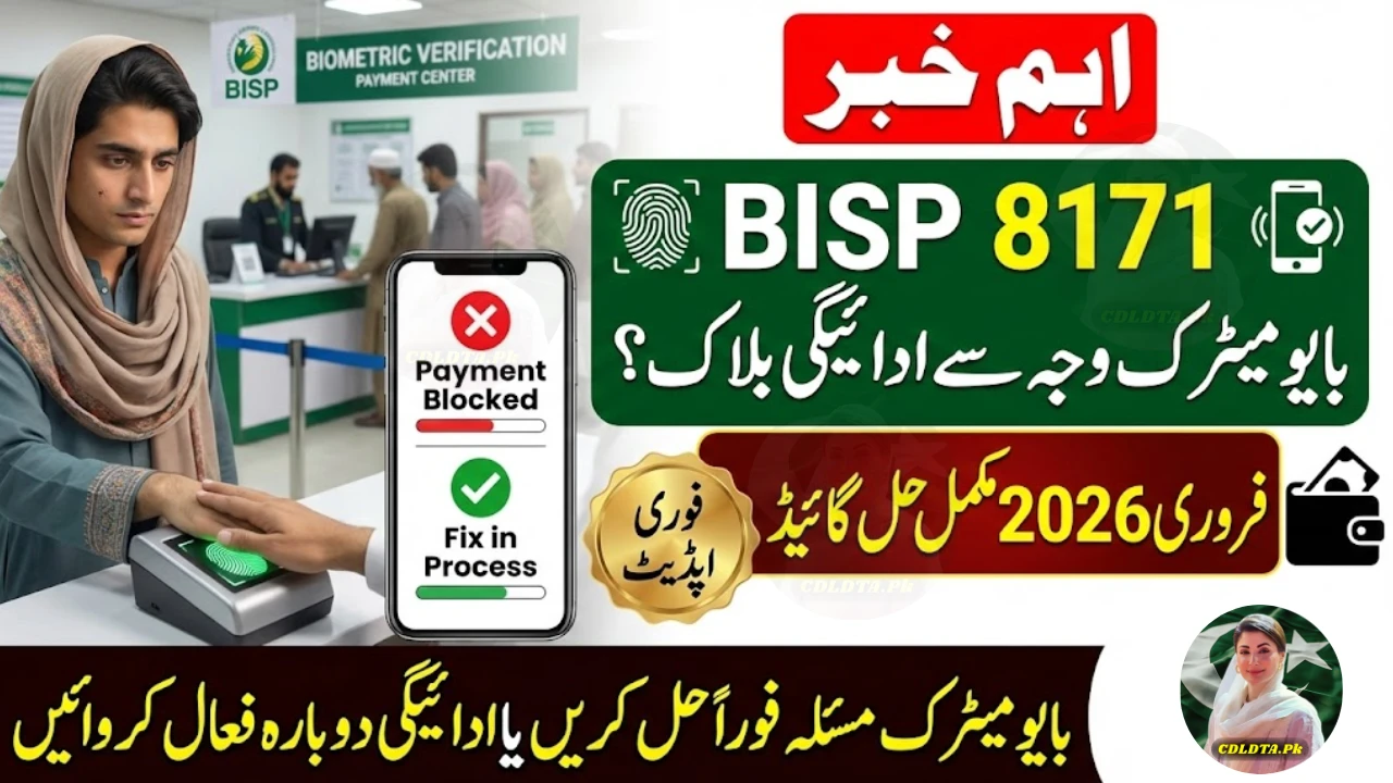 BISP 8171 Payment Blocked Due to Biometric February 2026 – Complete Fix Guide