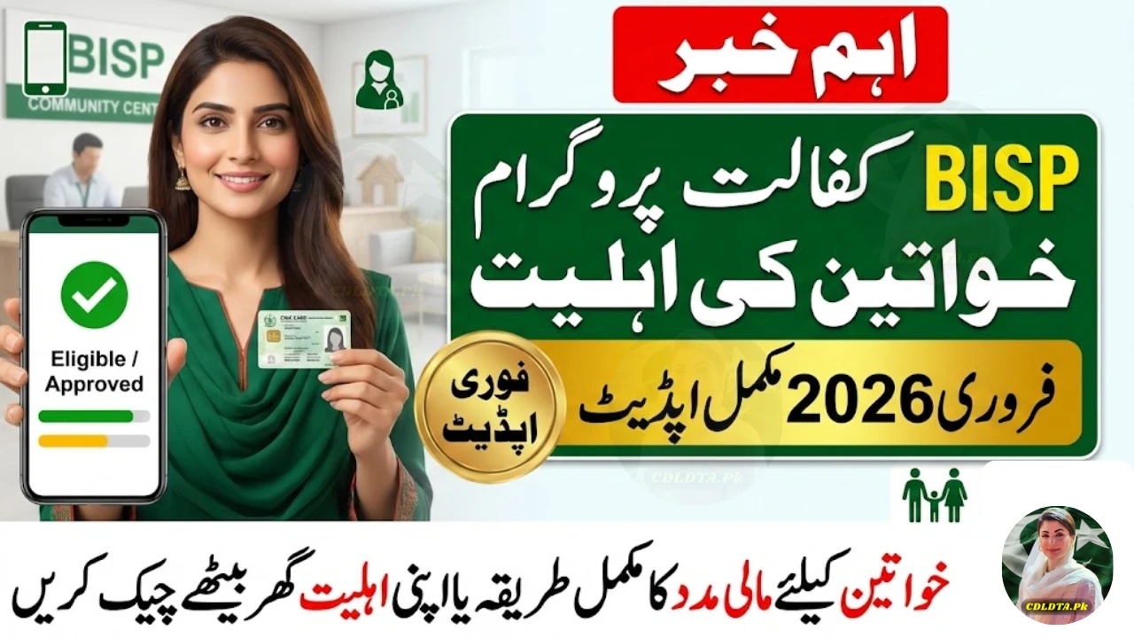 BISP Kafalat Program Eligibility for Women February 2026