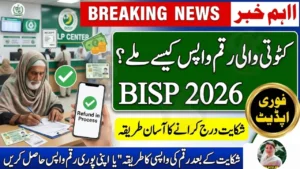 BISP Payment Deduction Complaint Procedure February 2026