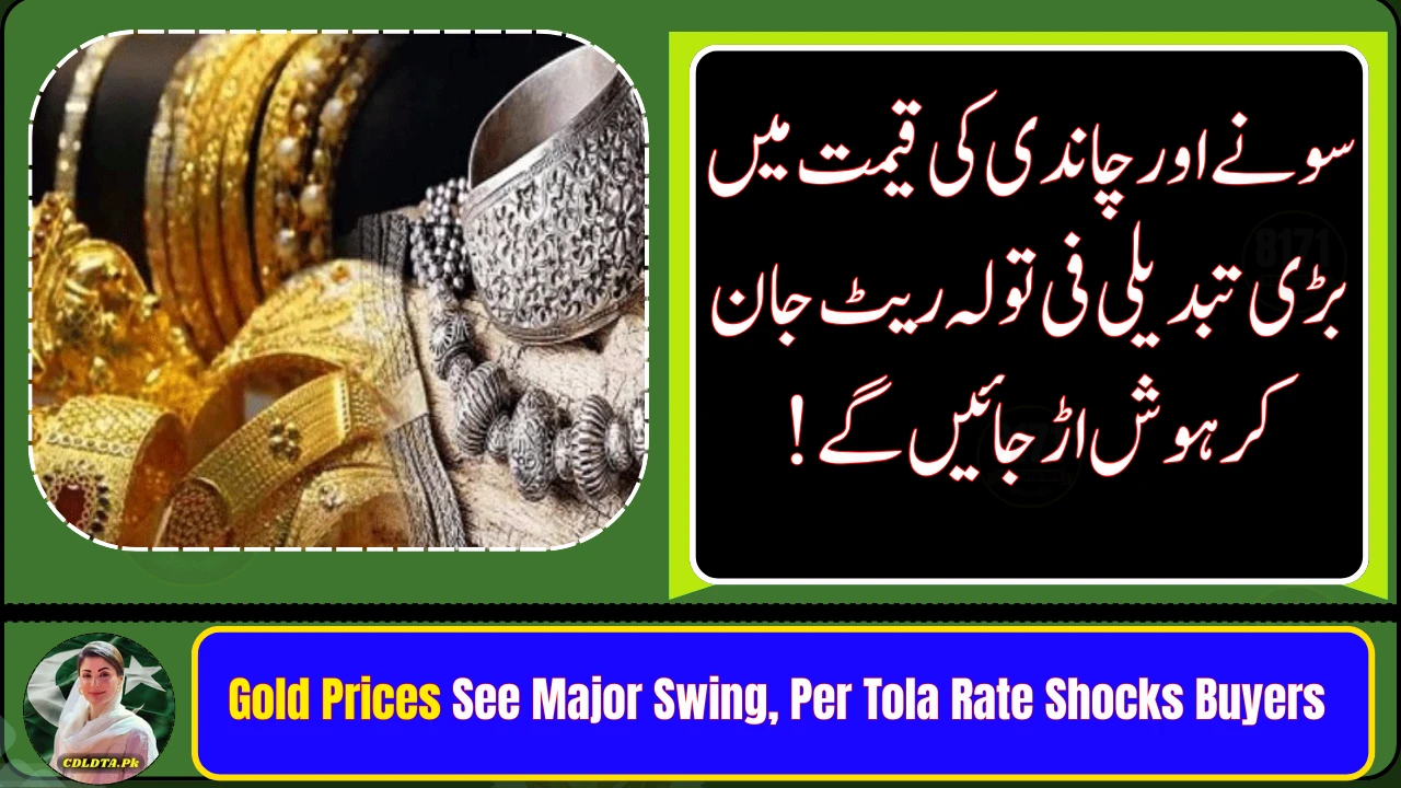 Gold Prices See Major Swing, Per Tola Rate Shocks Buyers