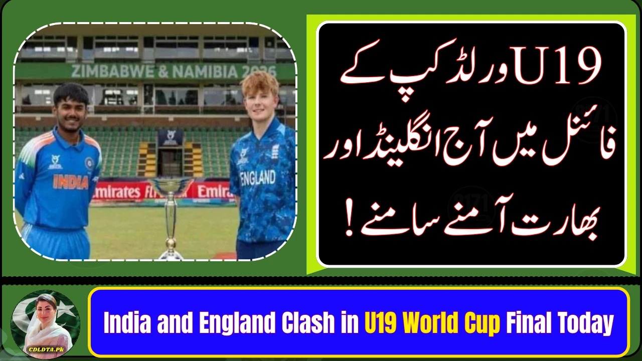 India and England Clash in U19 World Cup Final Today