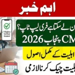 CM Punjab Laptop Program Eligibility February 2026 – Complete Rules