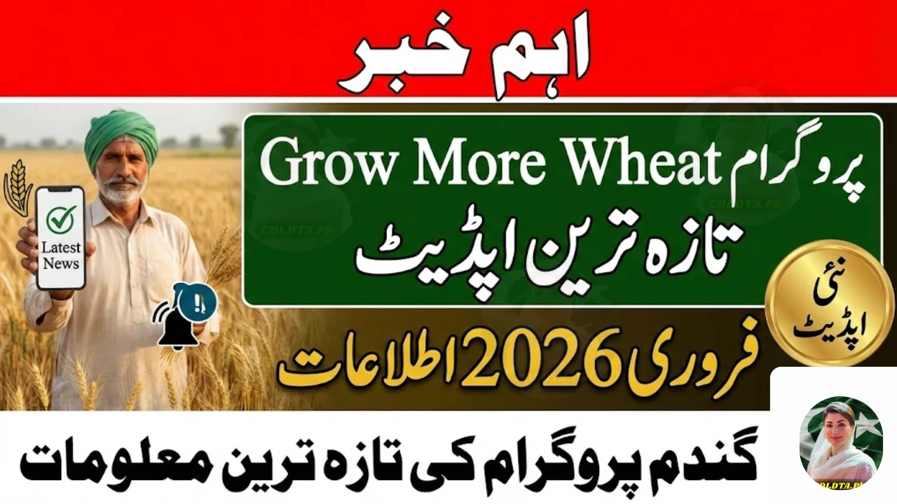 Grow More Wheat Program Latest Update February 2026