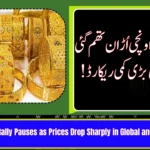Gold Rally Pauses as Prices Drop Sharply in Global and Local Markets