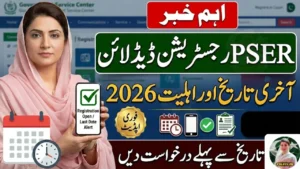 PSER Last Date to Apply 2026 – Deadline, Eligibility & Online Registration Guide