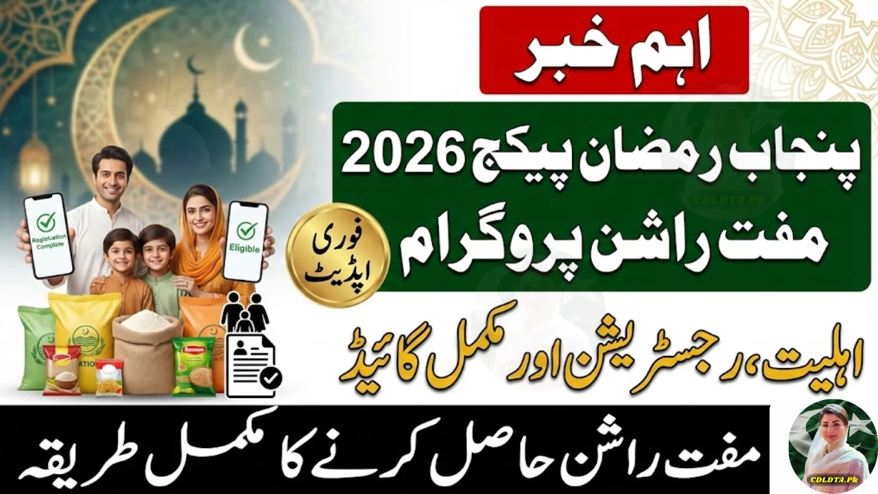 Punjab Ramzan Package 2026 – Eligibility, Registration & Free Rashan Guide